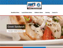 Tablet Screenshot of eatattoms.com